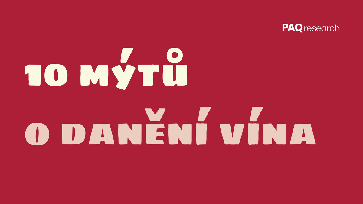 10 mýtů o danění vína